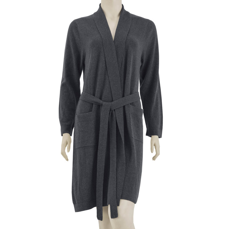 Madison Park Signature Cashmere Bathrobe & Reviews Wayfair